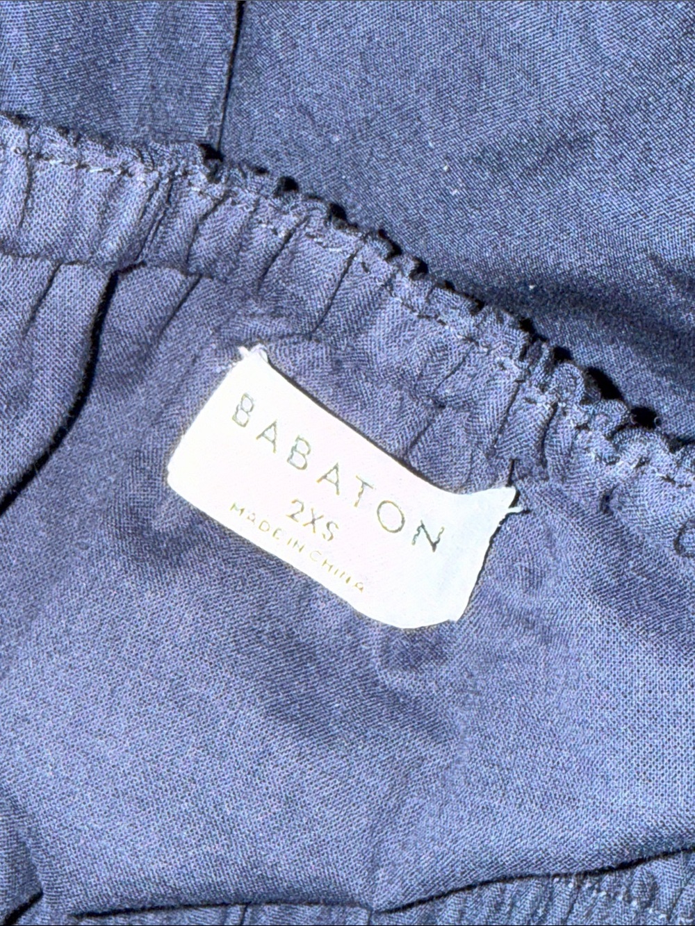 Aritzia Babaton Navy Spaghetti-Strap Mini Dress - Picture 3 of 5